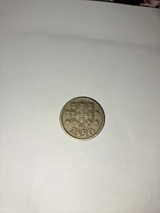 Moedas 2,5 escudos de 1963 a 1985