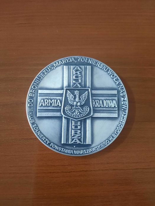 Medal Gen. Leopold Okulicki  PTAiN  70 mm