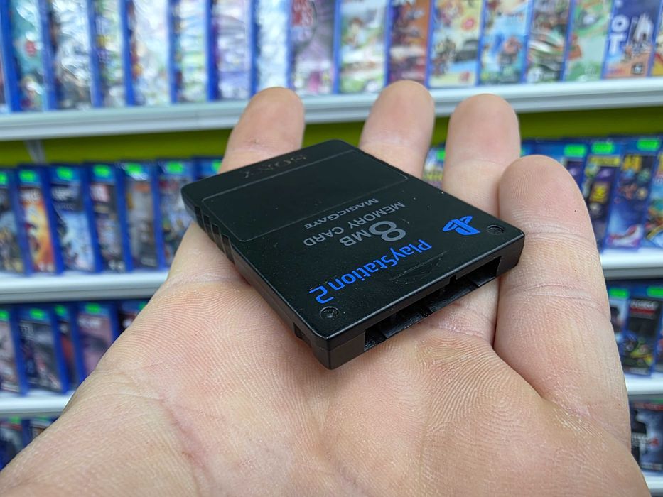 Oryginalna karta pamięci PS2 Playstation 2 BLACK Czarna Import JAPONIA