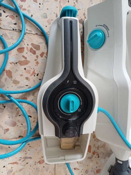 Limpador a Vapor / Vaporeta / Mopa a Vapor Vax (Rowenta) Steam Fresh Combi 2-em-1 S86-SF-C