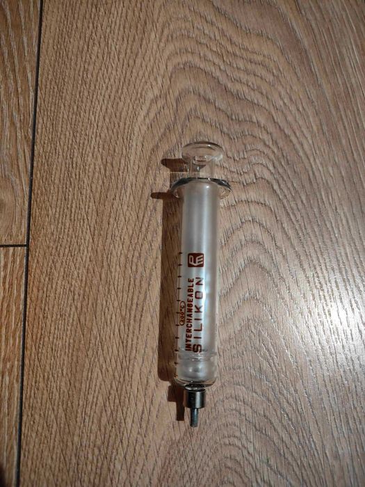 Strzykawka szklana 10 cm³ 10 ml