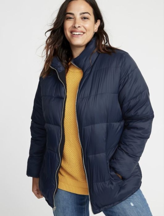 Куртка old navy plus size puffer jacket, 3xl, 62-64, батал, зимова
