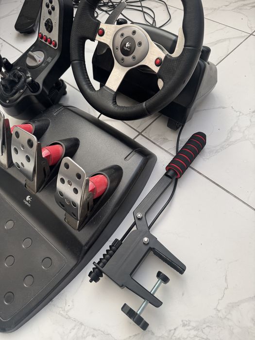 Кермо ігрове Logitech G25 + Селектор + Електро ручне гальмо