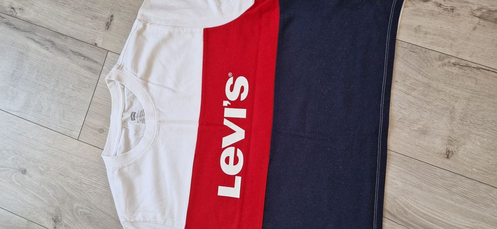 Levis bluzka koszulka T Shirt logo crop