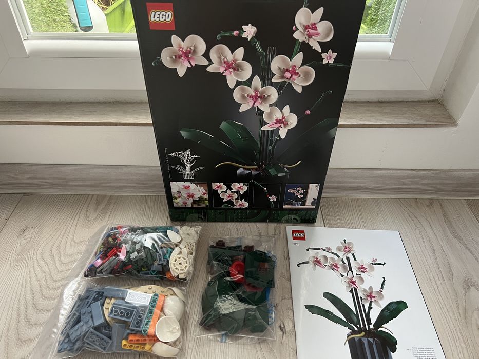 Lego 10311 Icons Orchidea storczyk kompletny zestaw pudełko instrukcja stan idealny