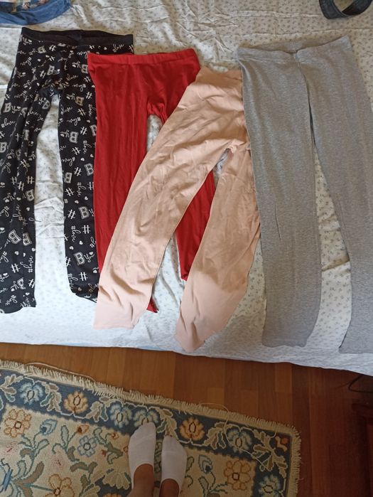 4 leggings 12 anos por 3,50 euros