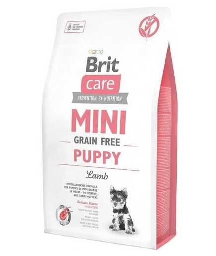 BRIT Care Mini Grain-Free Puppy Lamb - sucha karma dla psa - 2 kg