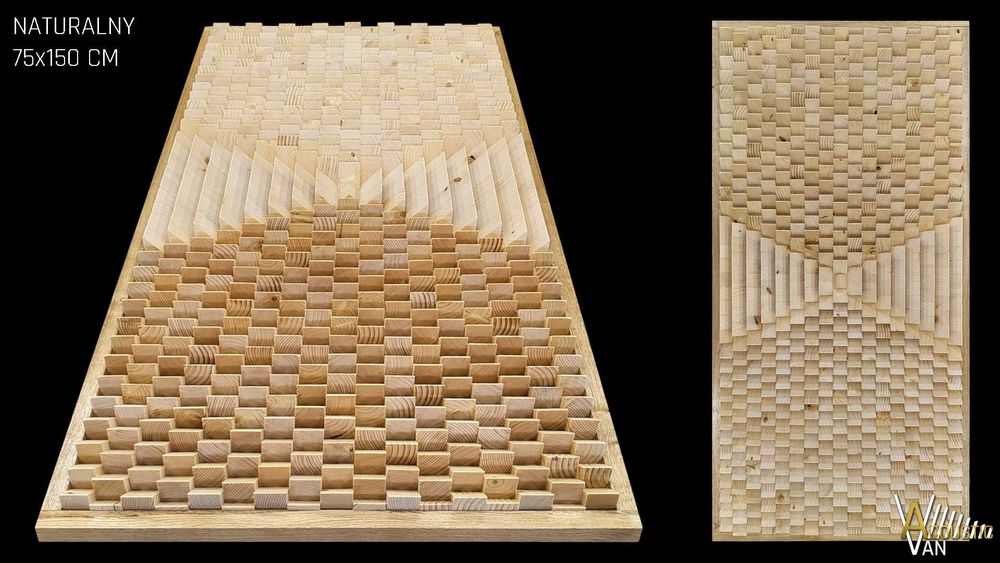 Panel Akustyczny, Dyfuzor, Rozproszenie Fal, Panel Dekoracyjny 50x100