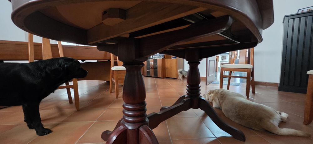 Mesa de sala em madeira maciça