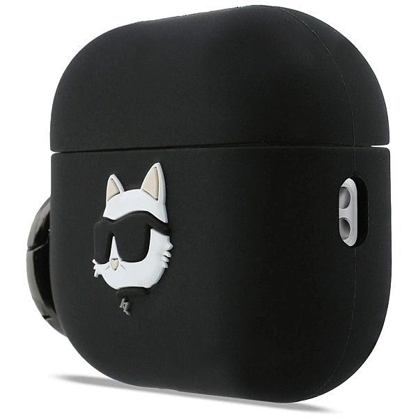 Etui Karl Lagerfeld Silicone Choupette Head 3D na AirPods Pro 3 - czar
