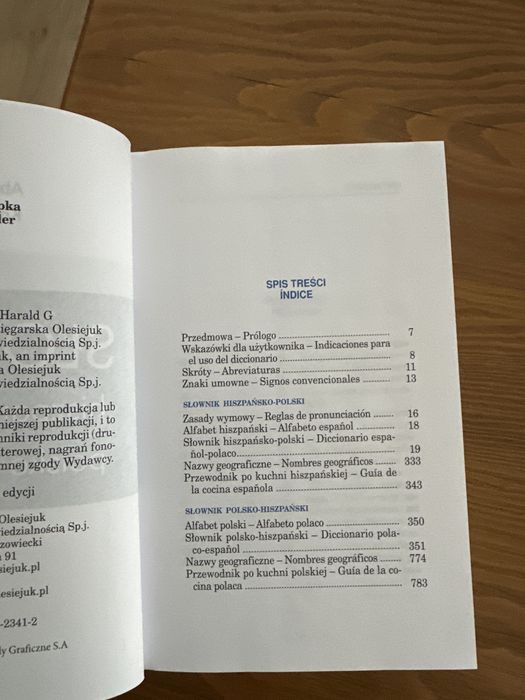 Slownik hiszpańsko-polski/polsko-hiszpański