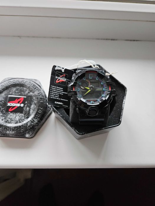 Годинник Casio G-SHOCK Classic GA-700RGB-1AER