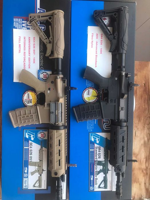 Fuzil Eléctrico Airsoft M4 GC16 RAIDER S G&G + Armalite M15a2 PROMO