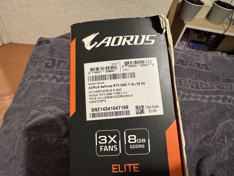 Aorus RTX 3060 TI