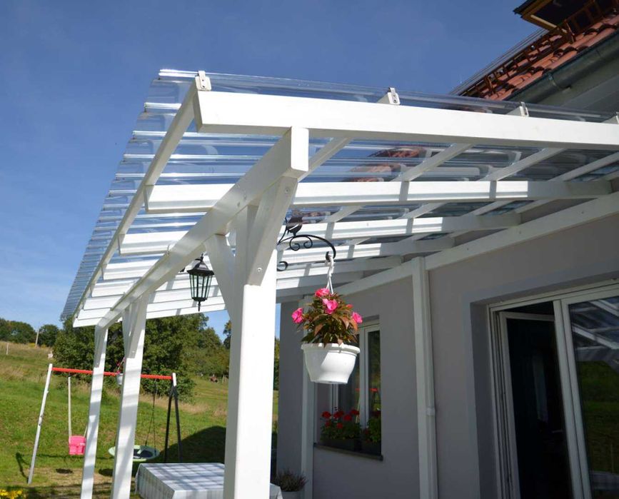Zadaszenie tarasu drewniane 300x400 cm, pergola, taras, zabudowa