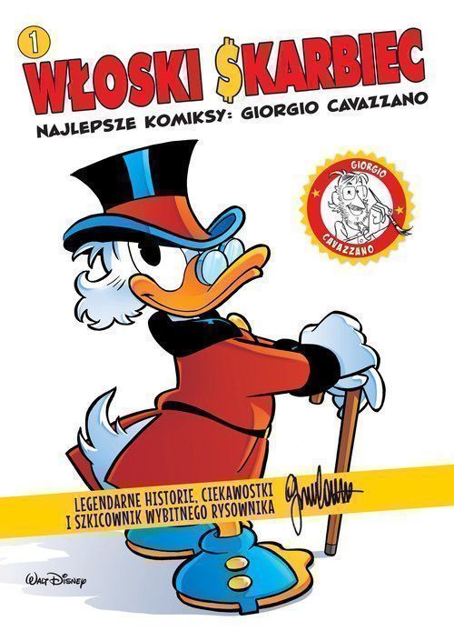 Włoski Skarbiec Najlepsze Komiksy Giorgio Cavazzano Tom 1