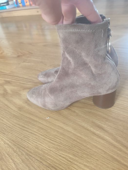 Botas camurça Zara