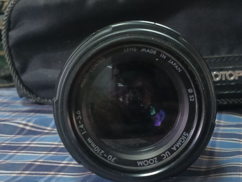 Olympus OM101 + 2 Objetivas + Mala – Excelente oportunidade para coleção ou fotografia analógica