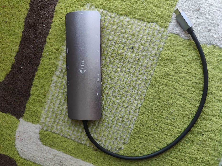 i-tec USB-C Nano Dock HUB 4K HDMI + LAN .. 9 in 1