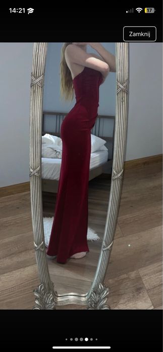 Sukienka elegancka wieczorowa