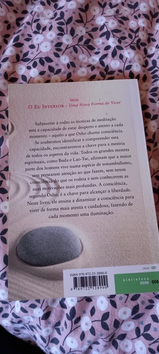 Livro OSHO - Consciência a Chave para Viver em Equilíbrio