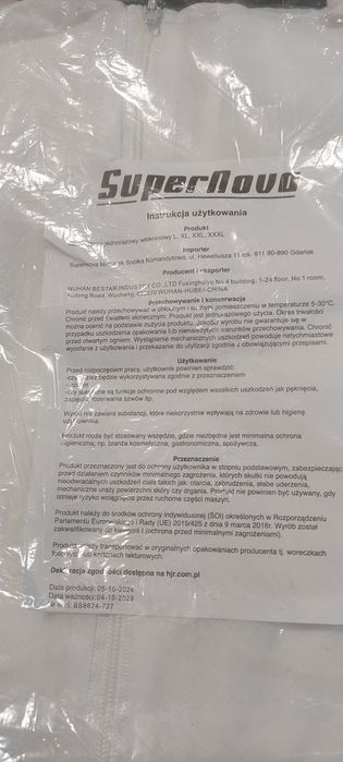 Kombinezon włókninowy XXXL 23szt.