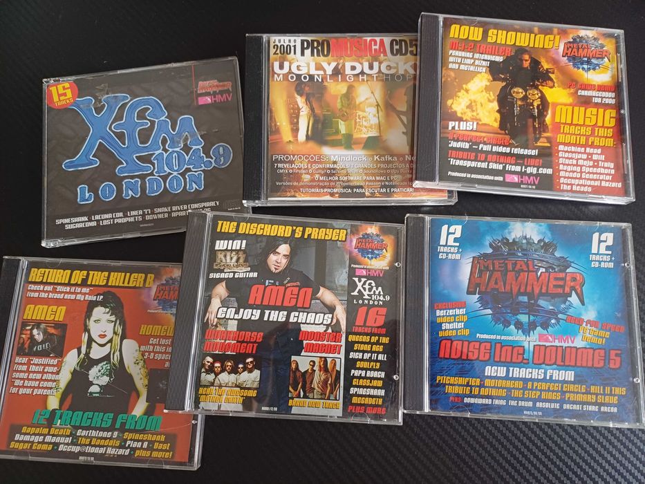 Lote de cd's promo