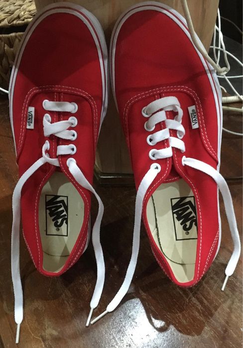 Sapatilhas VANS Autênticas Em vermelho Nº 39
