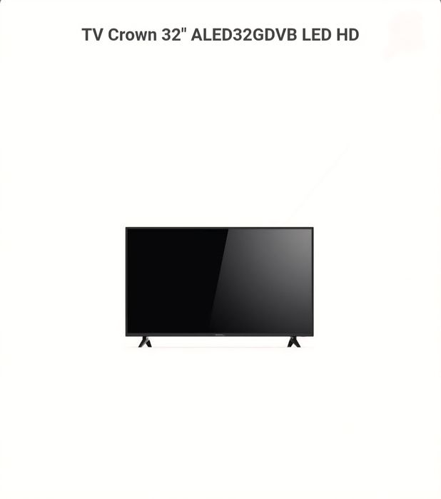 Vendo TV Crown 32" polegadas