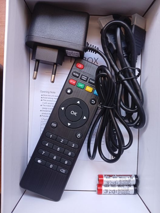 Box tv android 16 GB / 128 GB