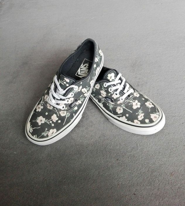 Jak nowe vans oryginalne buty sportowe trampki w kwiatki rozm 36,5 37