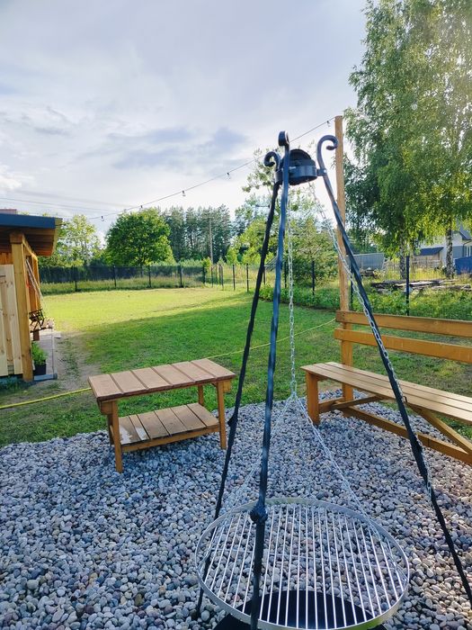 Domek z balią jacuzzi