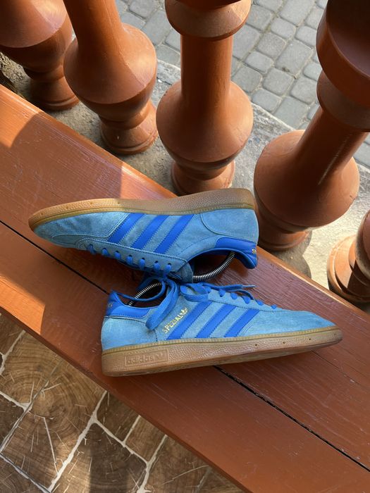 Adidas Spezial замшеві чоловічі сині кросівки 42 розмір