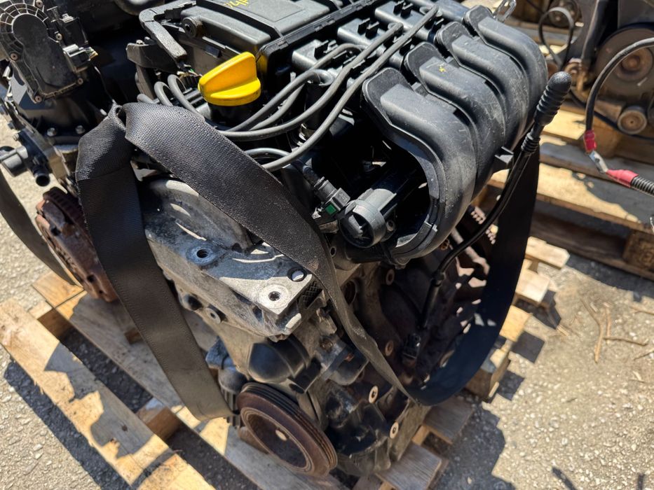 Motor Renault Clio 1.2 16v 75 hp D4F B712 COMPLETO