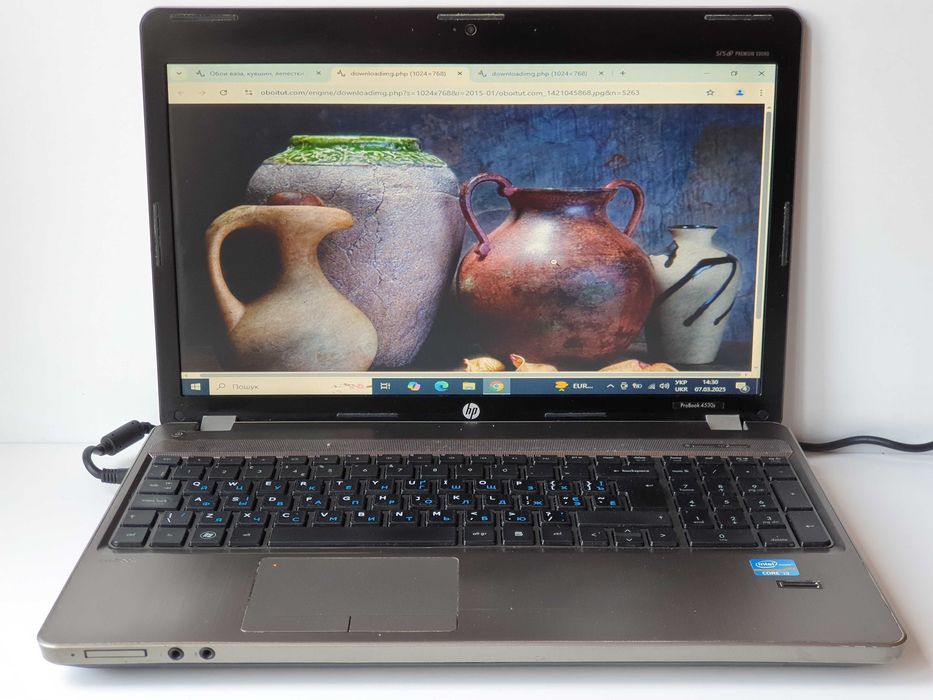 Ноутбук HP 4530s i3-2310M 8GB/ 640GB  Windows 10/64