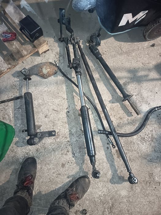 Wspomaganie Zetor 7211 i kolumna kierownicza