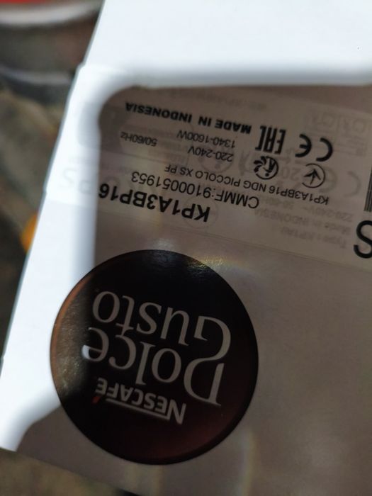Dolce Gusto Picolo XS nova e selada