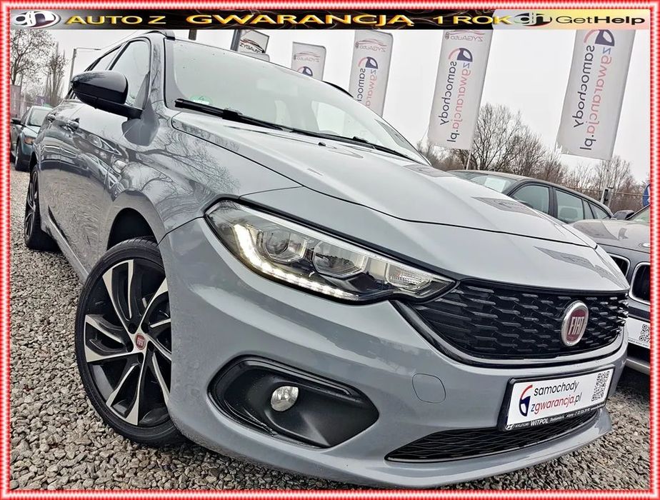 Fiat Tipo Piękny FIAT TIPO 1.4 turbo 120KM przeb 77tys SERWIS 1ROK GWARANCJI !!