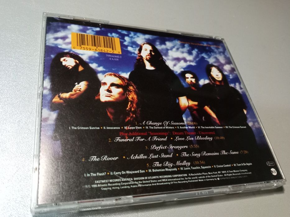 Dream Theater -A Change of Seasons  CD