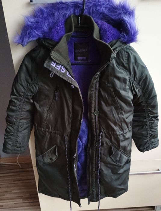 Świetna kurtka parka dziewczęca Reserved