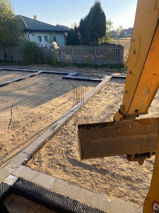 Usługi koparko ładowarka