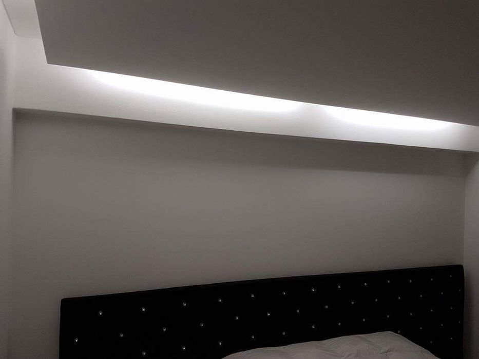 Cabeceira veludo preto com brilhantes 3 m