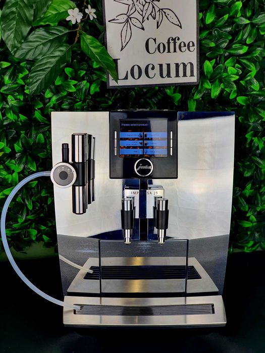 JURA IMPRESSA J9.3 CHROM - po przeglądzie z gwarancją serwisową!