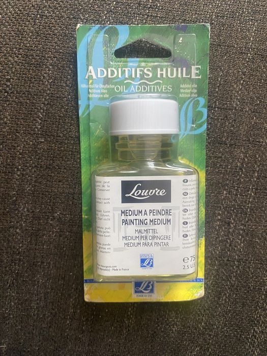 Tintas a oleo + aditivo