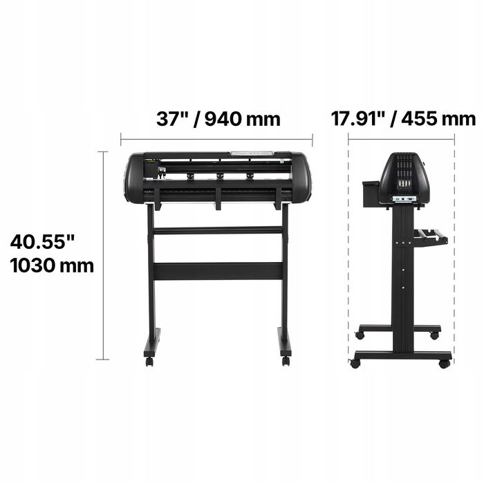 Maszyna do cięcia winylu VEVOR 72 cm dual blade