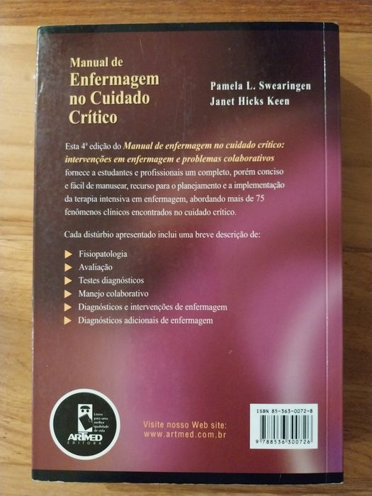 Manual de Enfermagem no Cuidado Critico