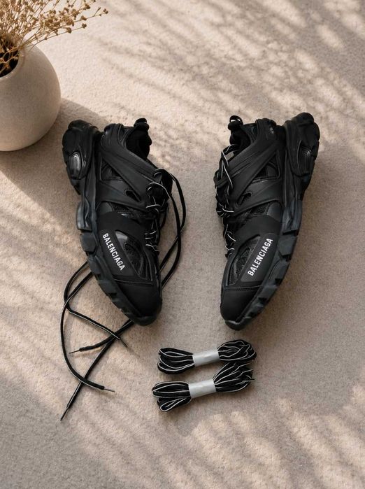 (БЕЗ ПЕРЕДОПЛАТИ) Balenciaga Track 3.0 баленсіага трек white black (можливий торг)