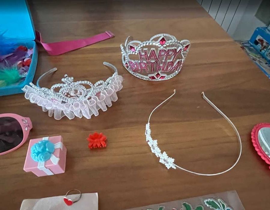 Conjunto de acessórios infantis Frozen / Princesa