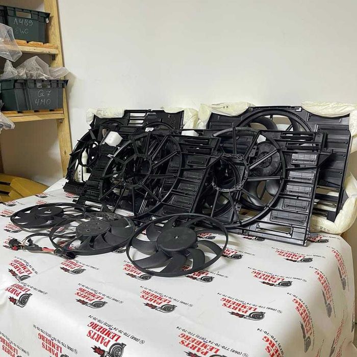 Audi дифузор вентилятор A3 A4 A6 Q5 Q7 Q3 Ауді