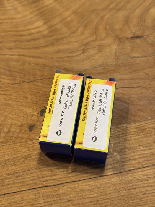 Lampy elektronowe dobrane sparowane Lampy JJ ecc83 s